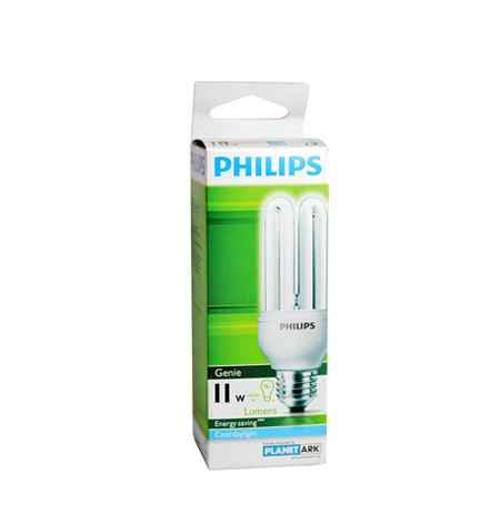 Philips Genie Energy Saver Compact Fluorescent 11W Warm White E27