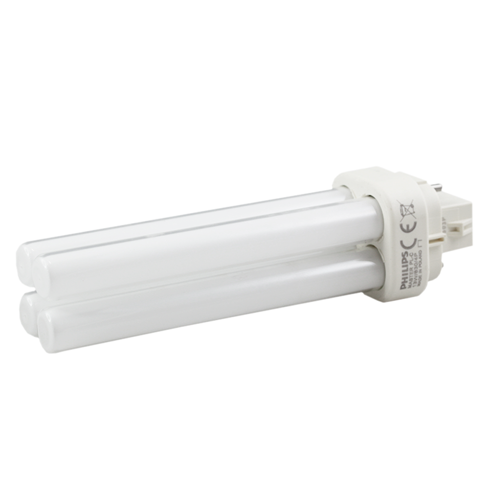 Master Compact Fluorescent PLC 13W 3000K G24q-1 4 Pins