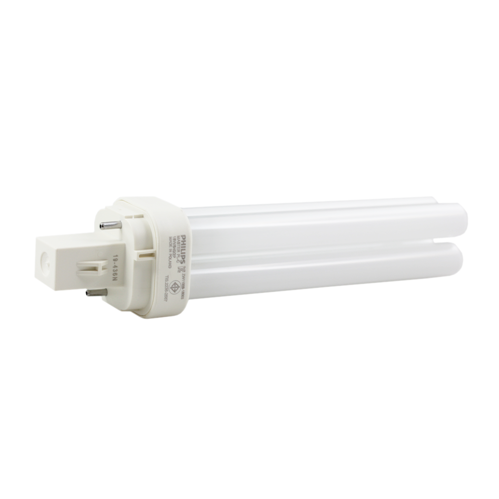 Master Compact Fluorescent PLC 18W 4000K G24d-2 2 Pins