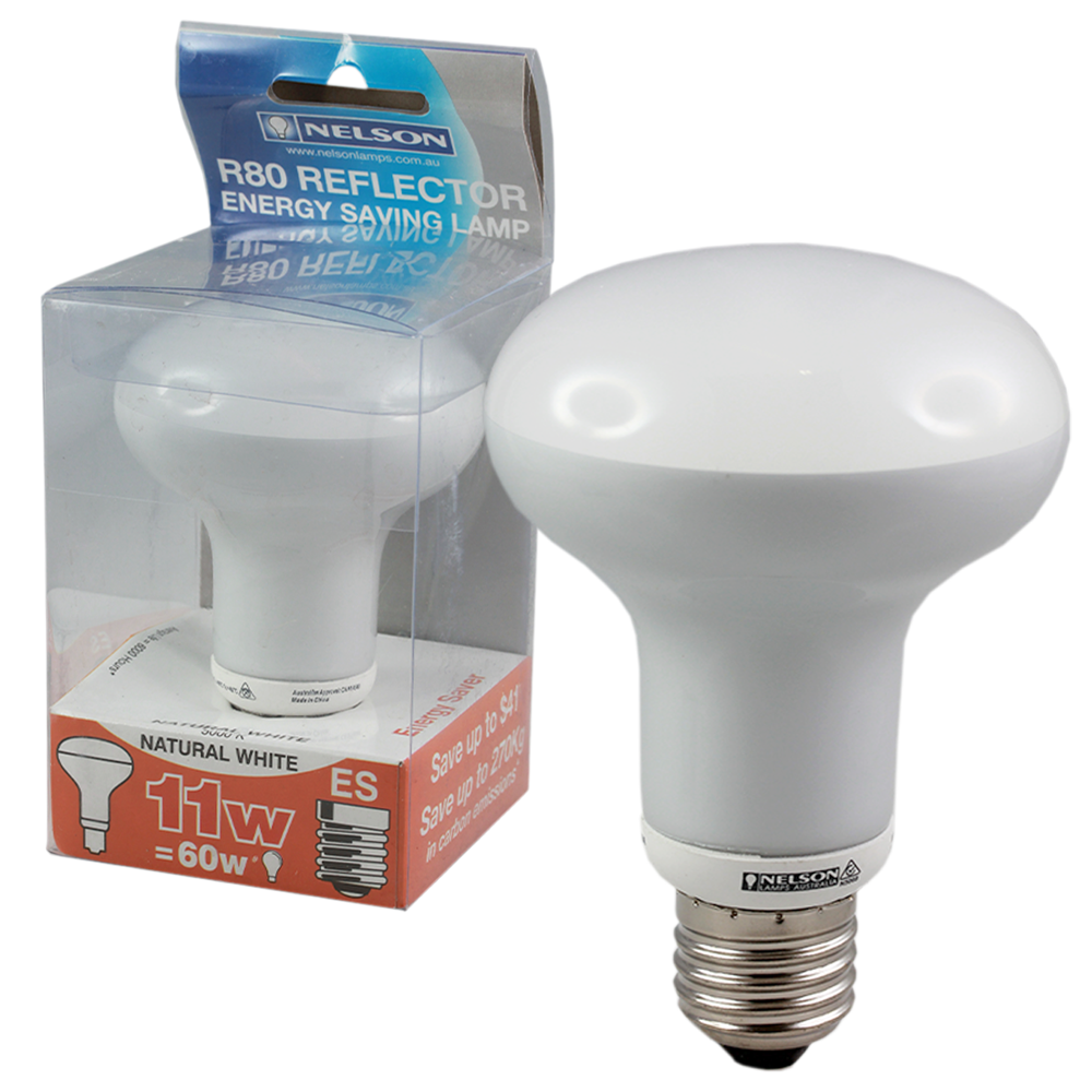 R80 11W Reflector Energy Saving Lamp 5000K ES