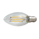 Smarter Lighting LED Filament Candle 4.8W 2700K Dimmable BA15d