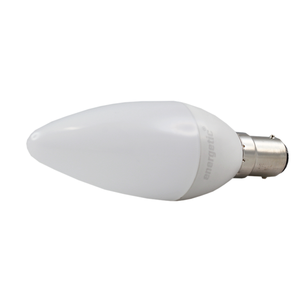 Smarter Lighting LED Candle Frosted 6W 4000K Dimmable BA15d