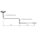 Phantom C LED Minor Surgical Ceiling Mount C/W Transformer 31W 4000K 65000Lm