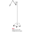 ULED Examination Light Standard C/Mnt Max 2700mm Floor To Fixing Point C/W Integ TX 14W 4000K