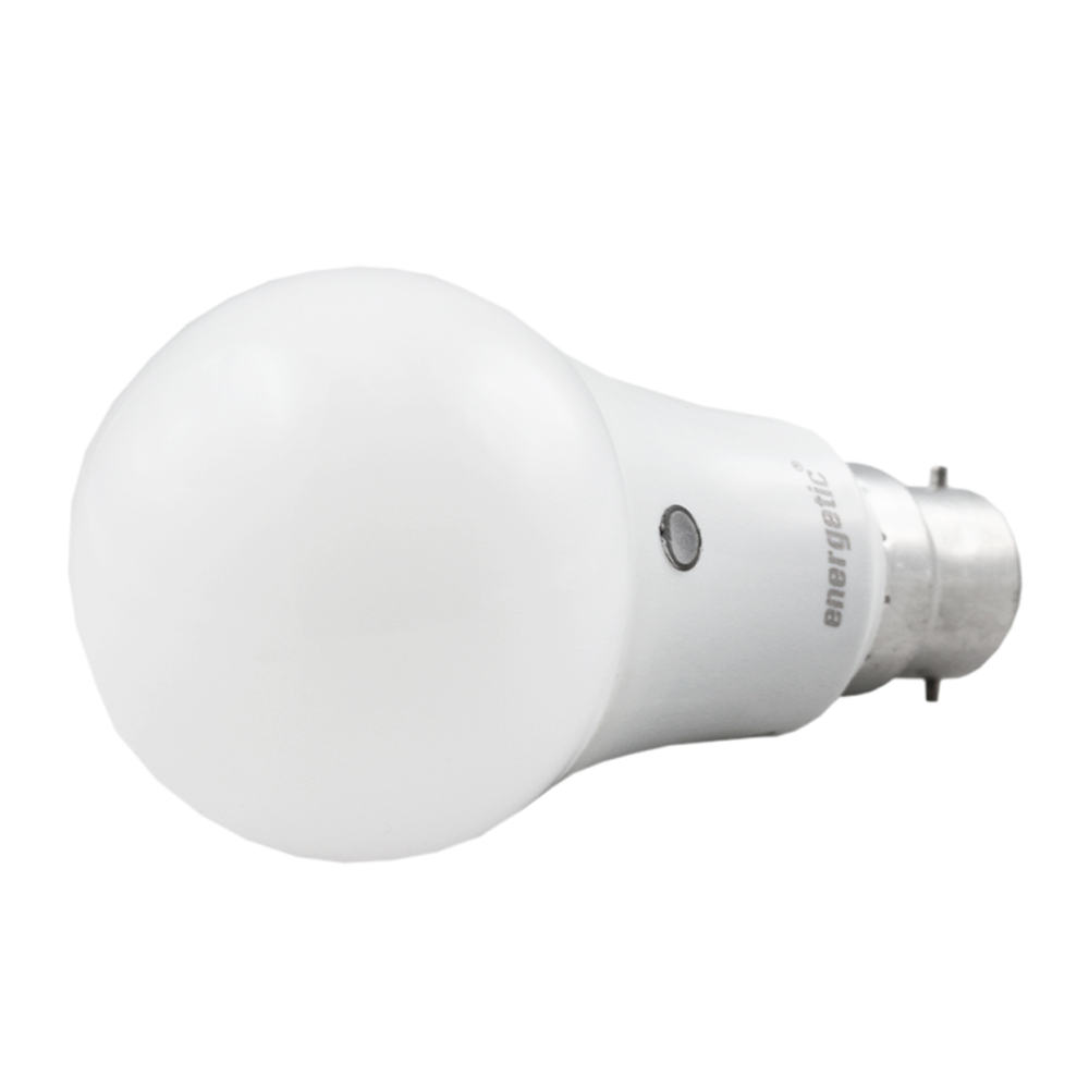 Smarter Lighting SupValue A60 9.5W Sensor 3000K B22 Non-Dimmable