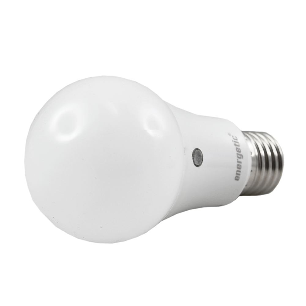 Smarter Lighting SupValue A60 9.5W Sensor 3000K E27 Non-Dimmable