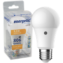 Smarter Lighting SupValue A60 9.5W Sensor 3000K E27 Non-Dimmable