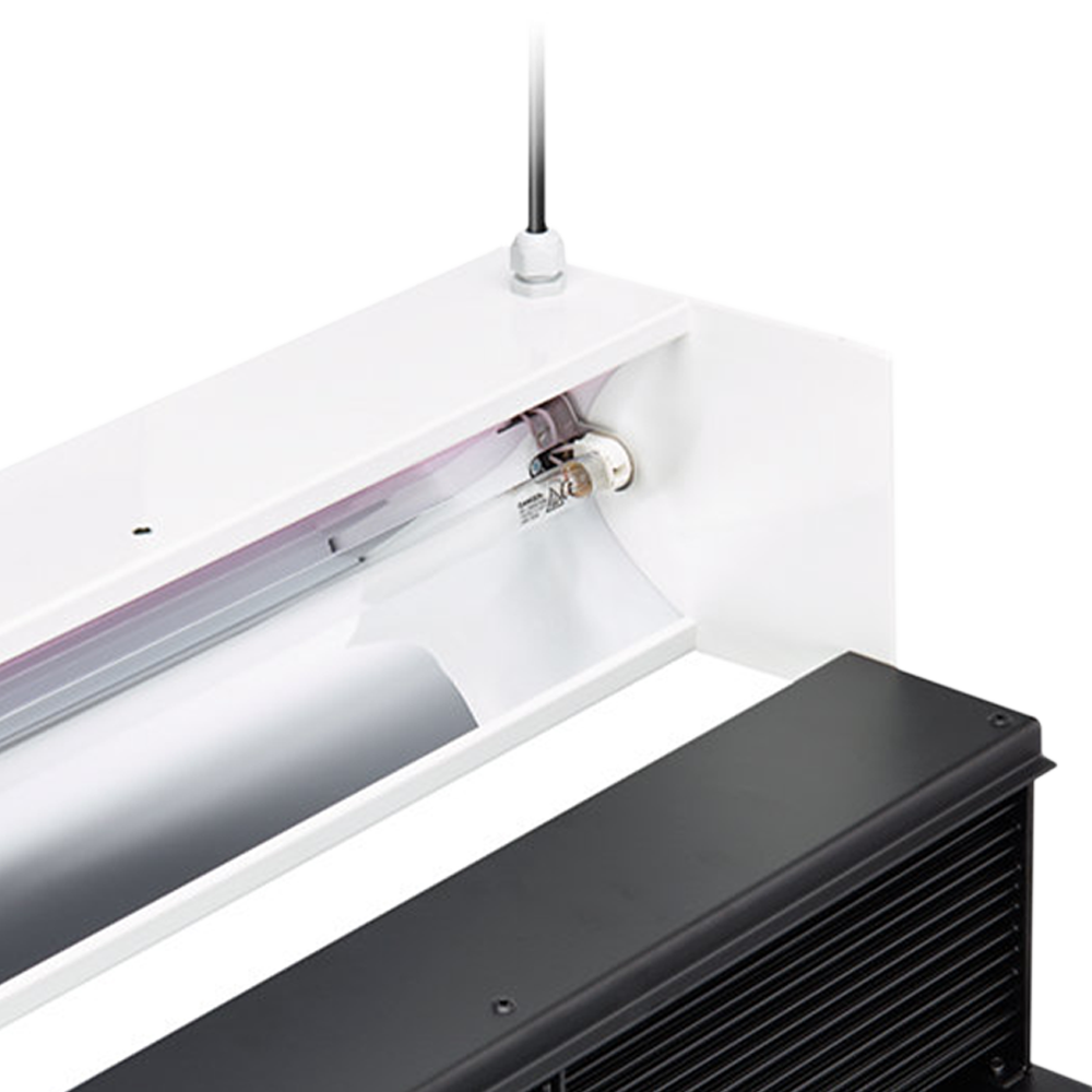 WL345W 1xTUV T5 25W HFS UV-C Disinfection Upper Air WM UVC Fixture 29.6W 230V