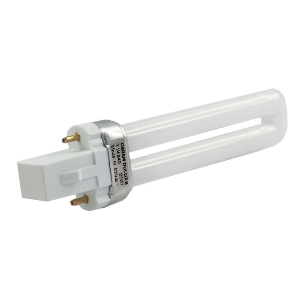 Dulux S 7W Compact Fluorescent PL-S 840 G23 2 Pins