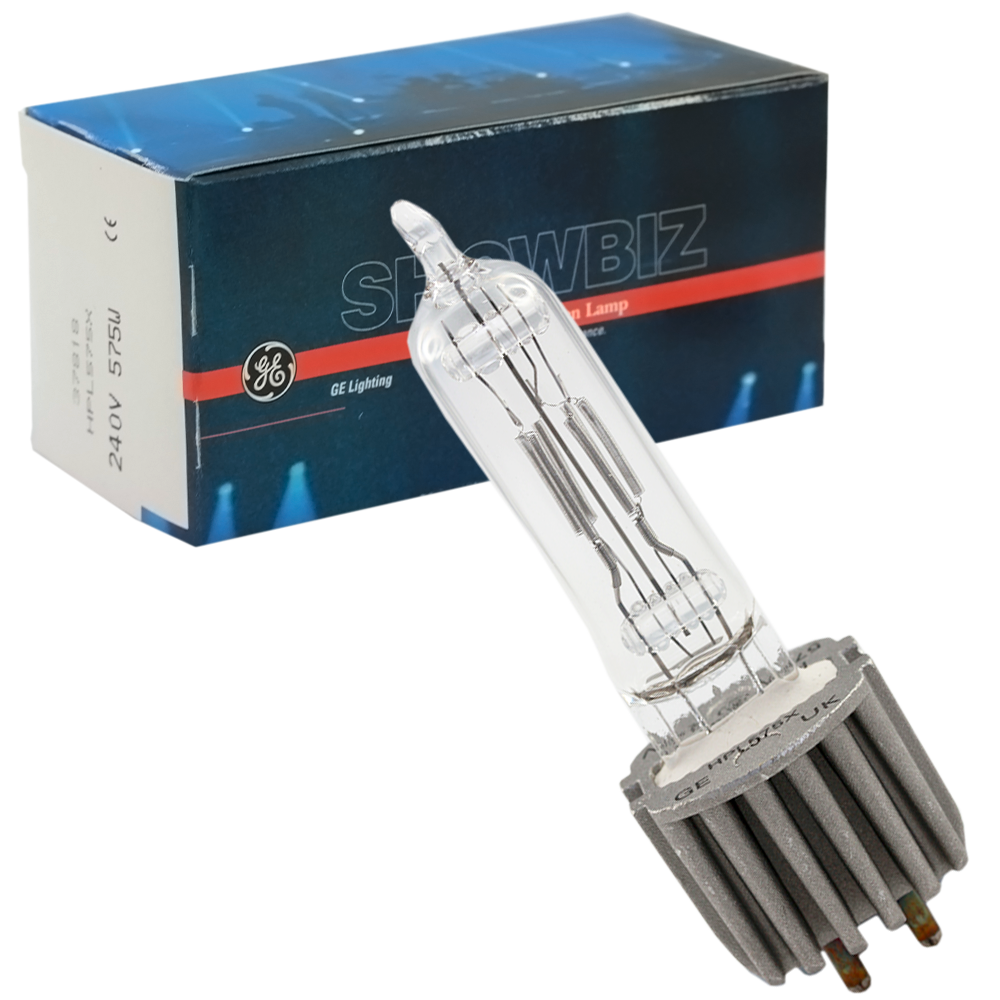 Showbiz Quartzline Halogen Lamp 575W 240V HPL575-X LL 37818 GY9.5