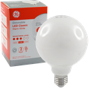 LED Classic G95 Opal Glass 7.6W 2700K E27 Dimmable