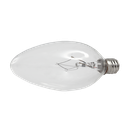 Incandescent Plain Candle 25W 2700K Dimmable E12