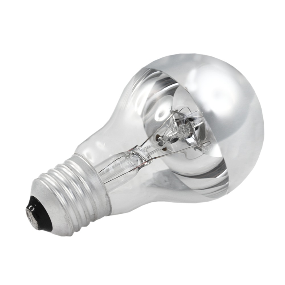 Incandescent Crown Silver Lamp A19 60W 240V E27