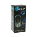 Lusion Incandescent Oven Pilot Lamp 15W 2700K Clear E27