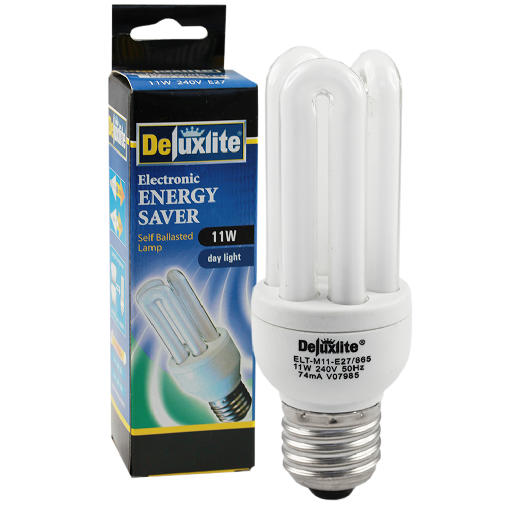 Electronic Energy Saver Compact Fluorescent 11W 6500K E27