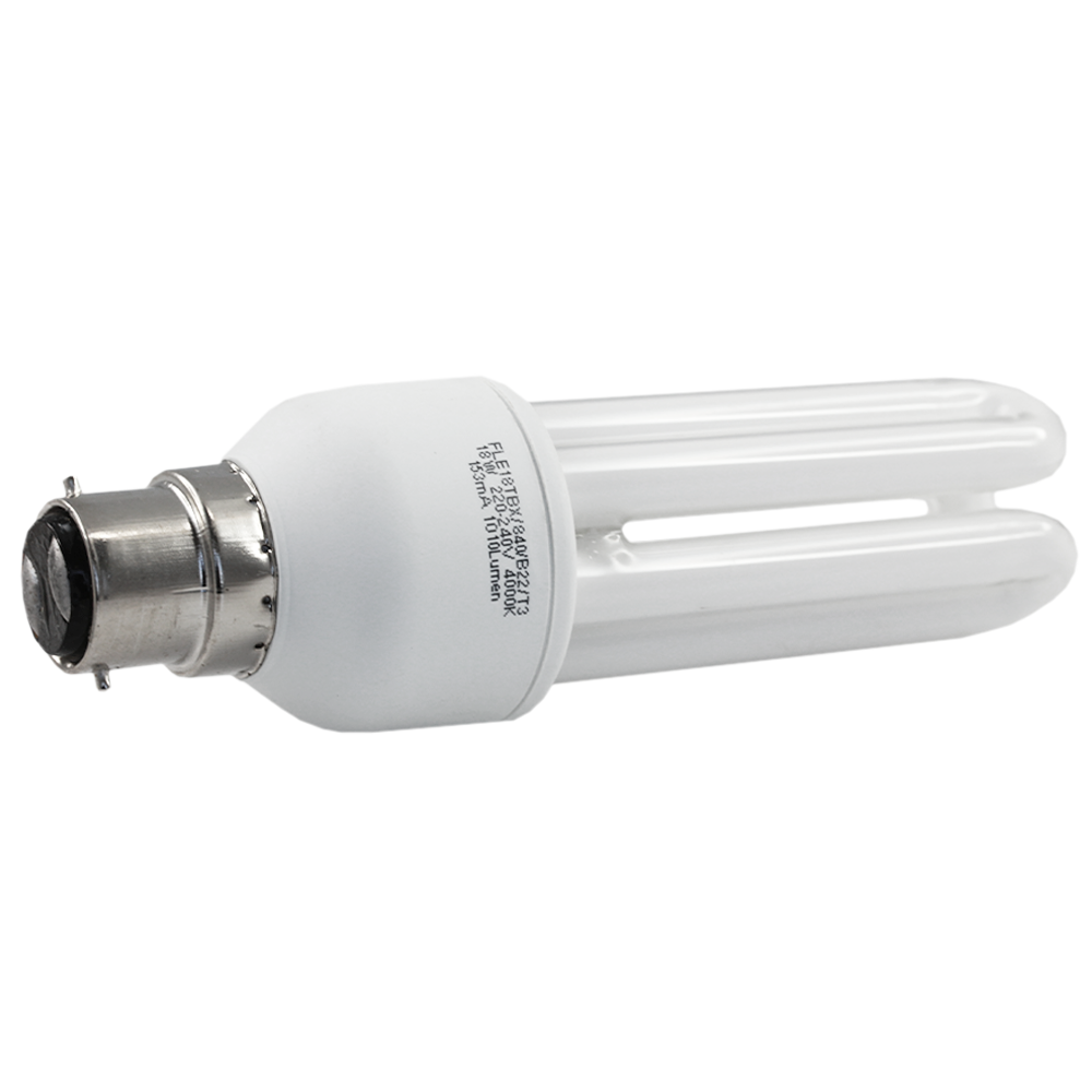 Ultra Compact Fluorescent 18W 4000K B22