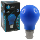 Lus LED GLS Lamp 3W Blue B22 Non-Dimmable