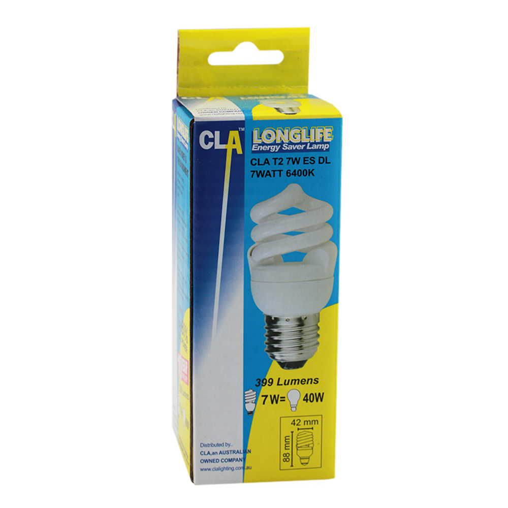 Longlife Energy Saver Lamp 7W 6400K E27