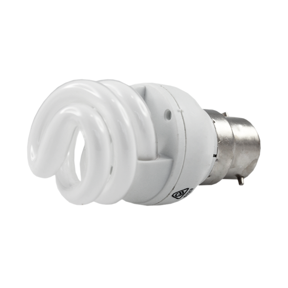 Energy Saver Spiral CFL Lamp 9W 6500K B22