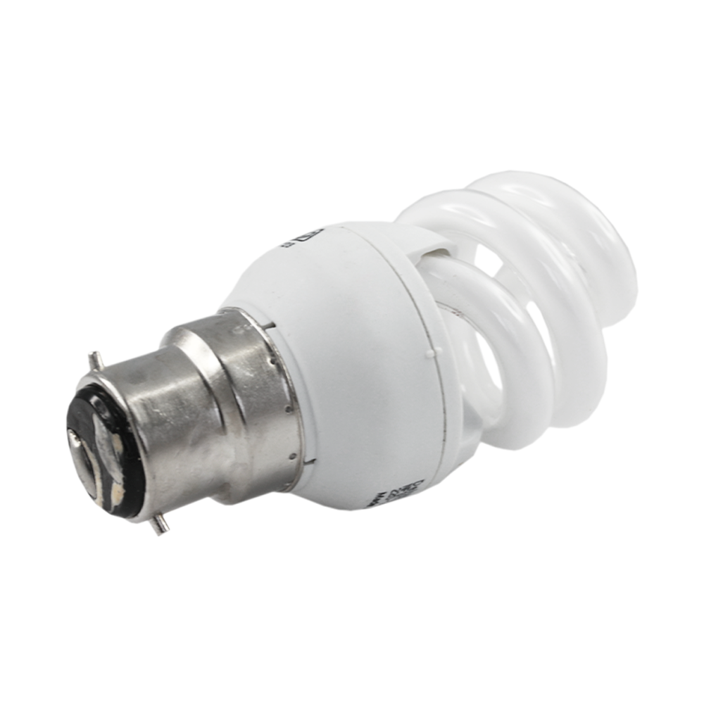 Energy Saver Spiral CFL Lamp 9W 6500K B22