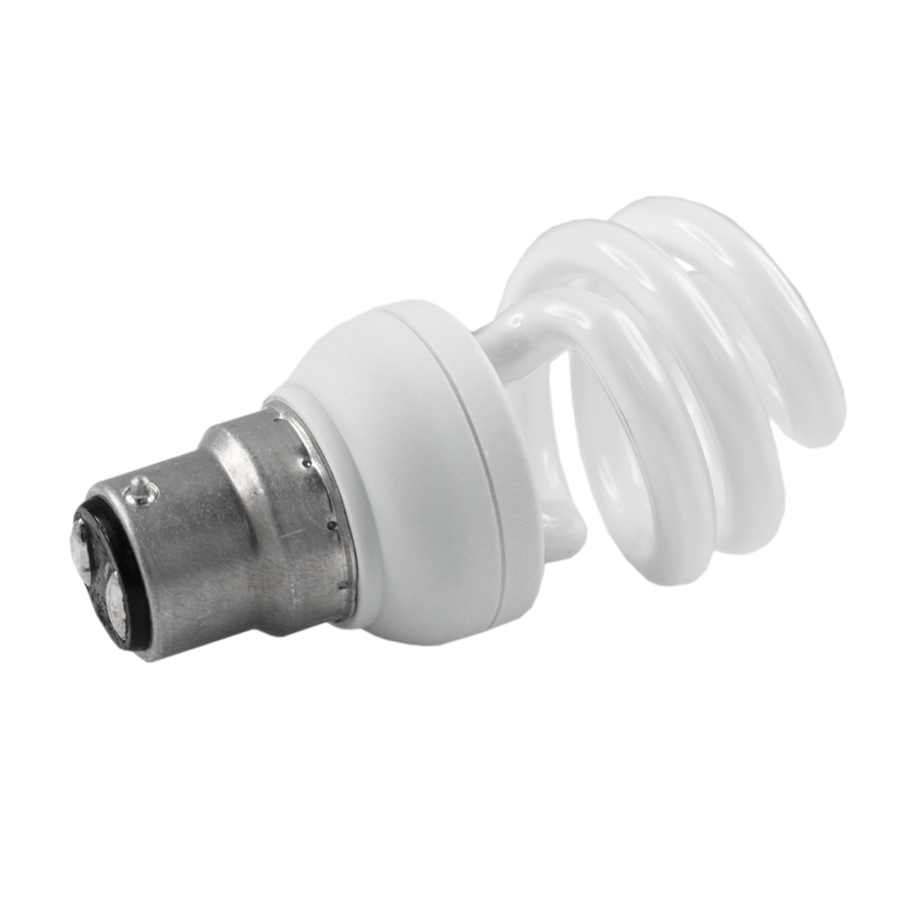 Electronic Energy Saver Spiral CFL Lamp 11W 4100K B22