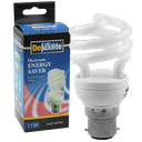 Electronic Energy Saver Spiral CFL Lamp 11W 4100K B22