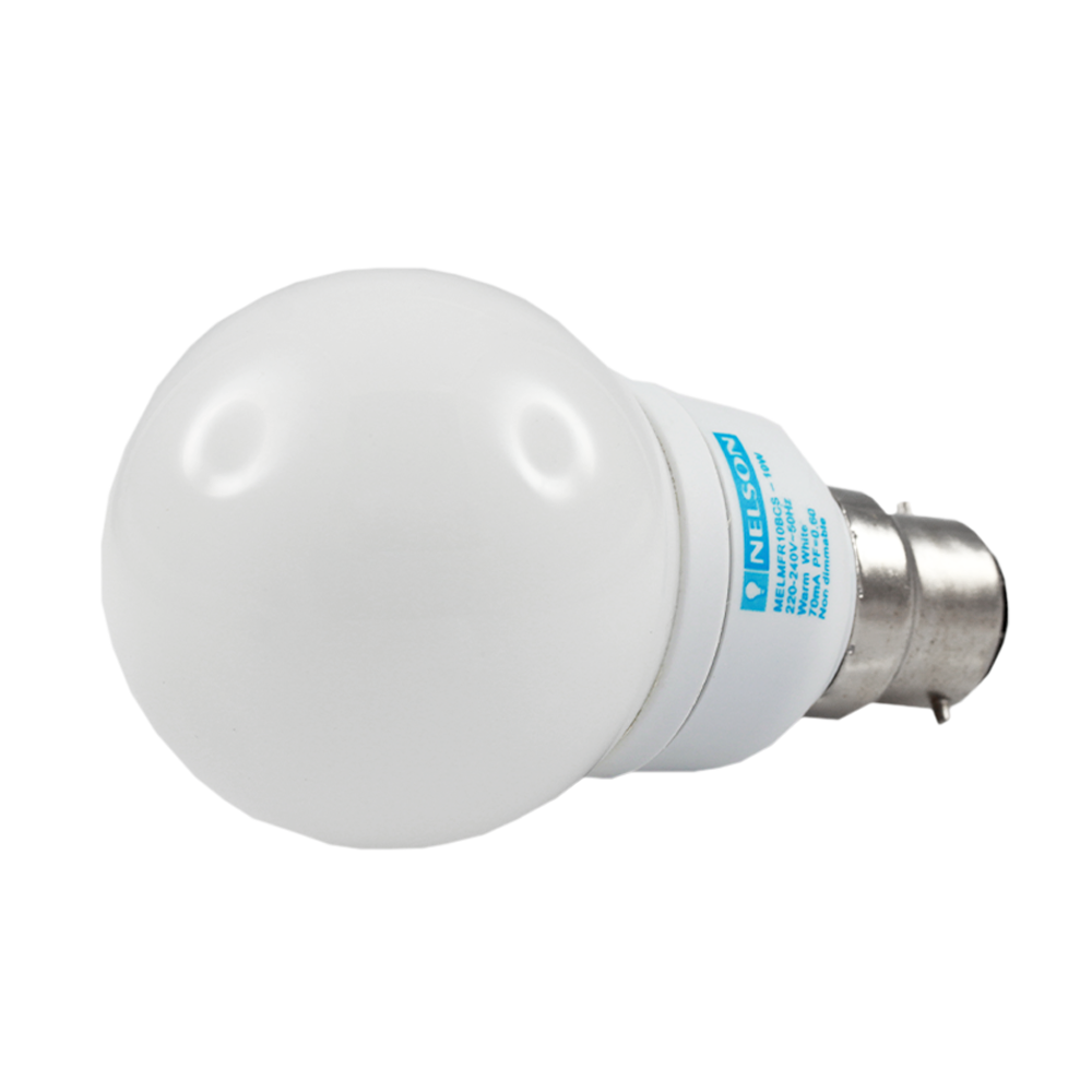 Mini Globe Energy Saver CFL Fancy Round 10W 2700K B22