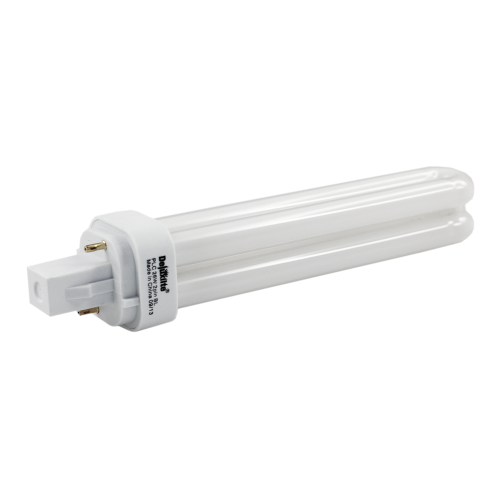 Blacklight Compact Fluorescent Lamp PLC 26W G24d-3 2 Pins