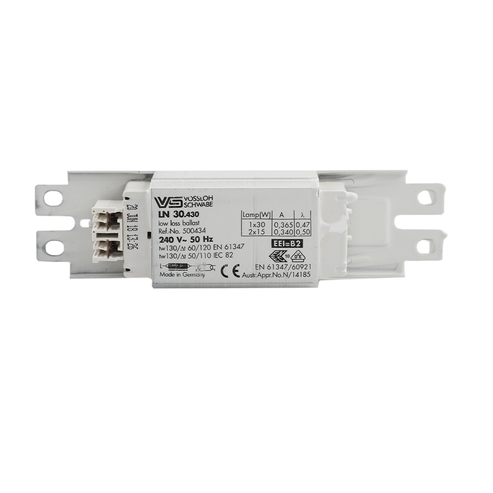 Electromagnetic Fluorescent Light Ballast 30W 230V