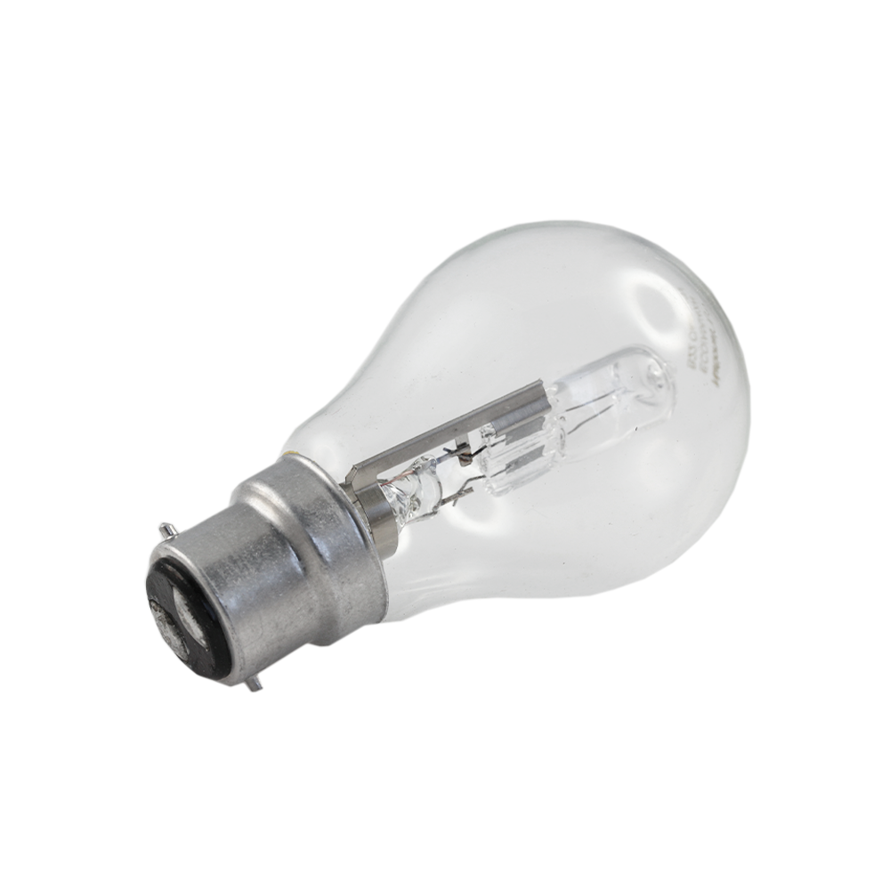 ECO A55 Halogen GLS Globe Clear 42W 240V B22