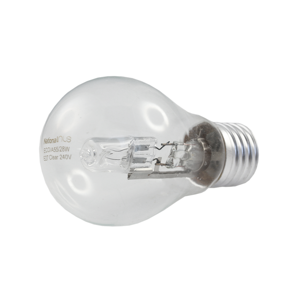 ECO A55 Halogen GLS Globe Clear 28W 240V E27