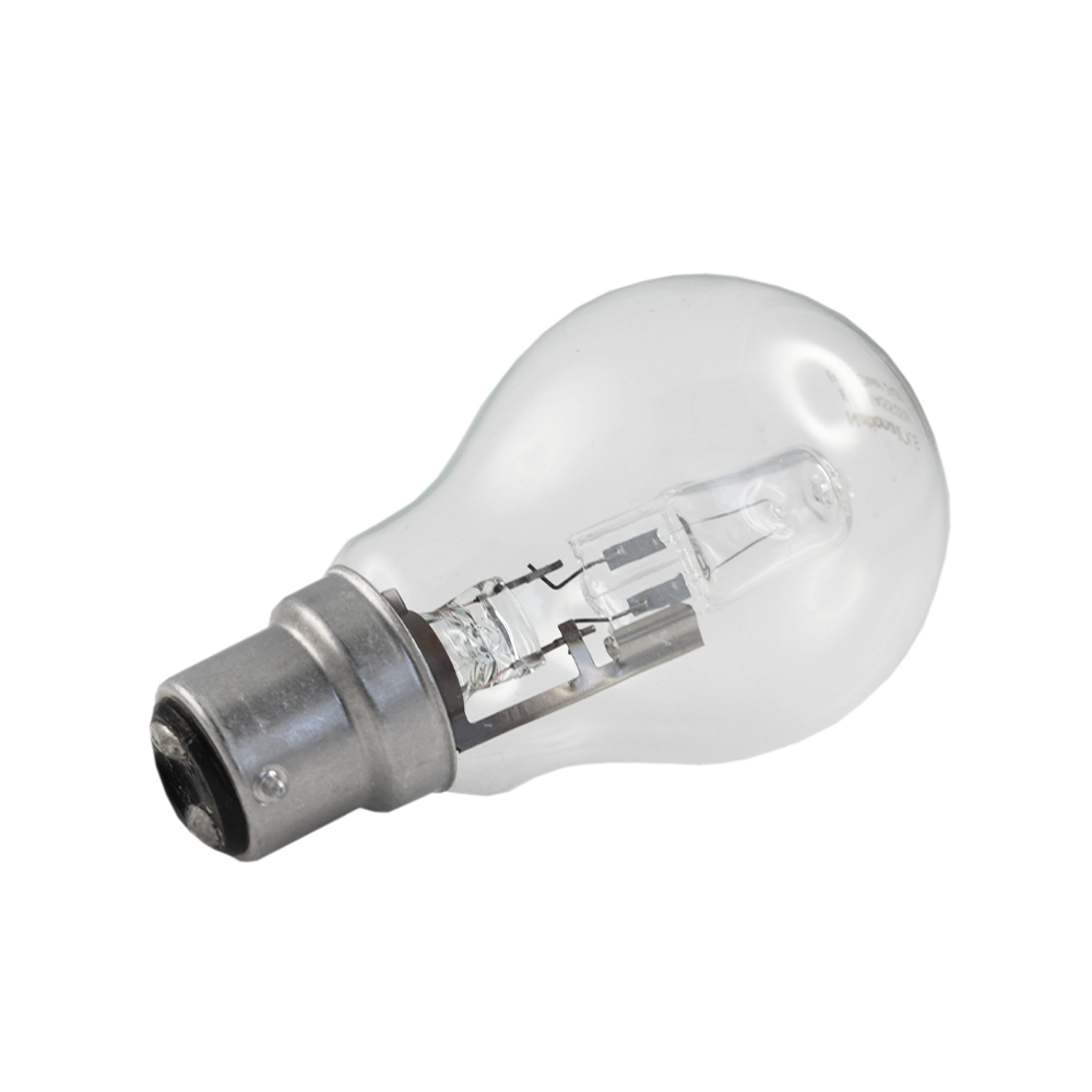 ECO A55 Halogen GLS Globe Clear 28W 240V B22