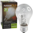 ECO A55 Halogen GLS Globe Clear 52W 240V E27