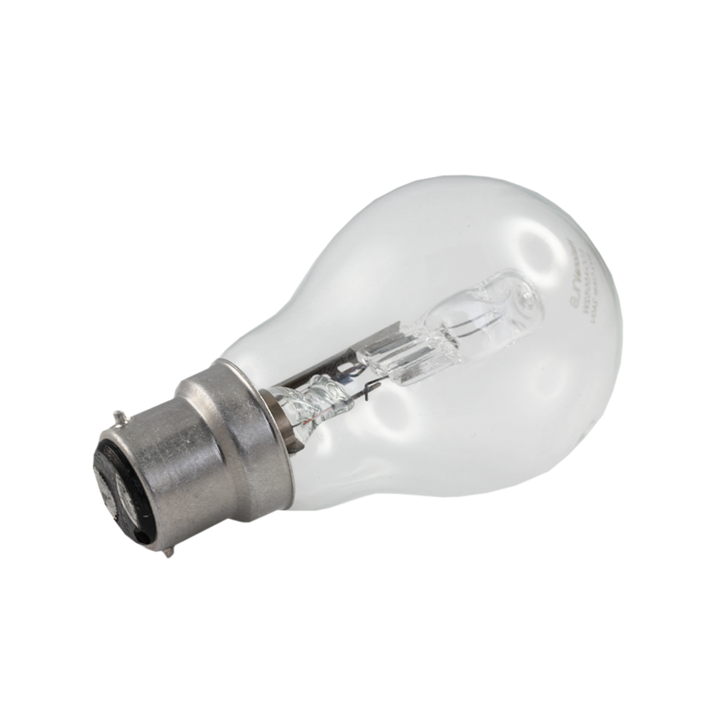 ECO A55 Halogen GLS Globe Clear 52W 240V B22