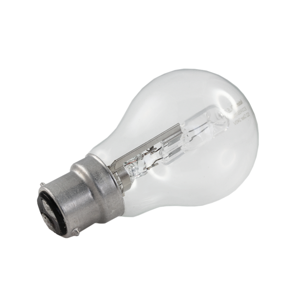 ECO A55 Halogen GLS Globe Clear 70W 240V B22