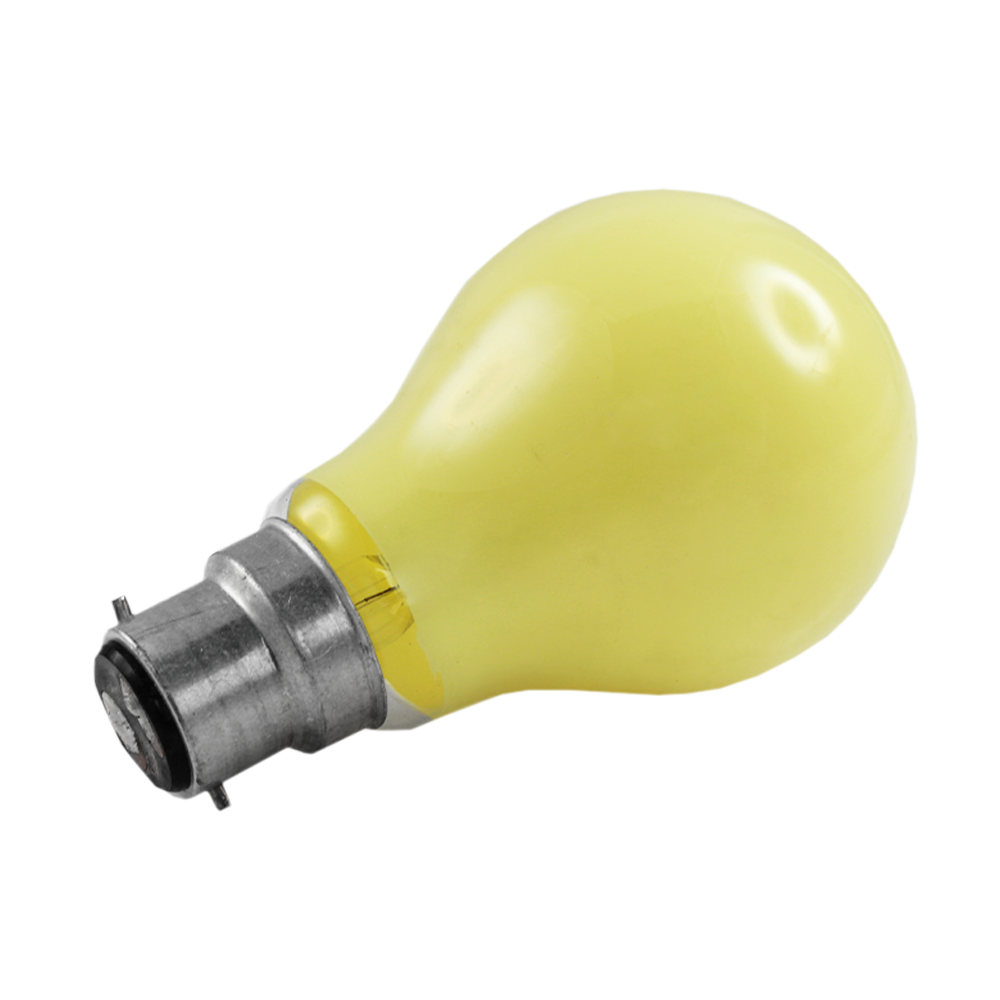 Incandescent GLS Globe 25W Yellow B22