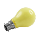 Incandescent GLS Globe 25W Yellow B22