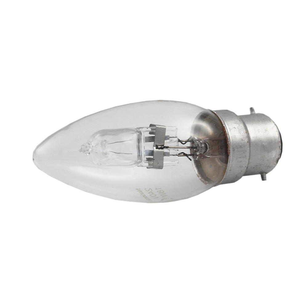 ECO C35 Halogen Candle Globe Clear 18W 240V B22