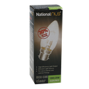 ECO C35 Halogen Candle Globe Clear 18W 240V B22