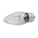 Energy Saving Halogen Candle Globe Clear 28W 240V E27