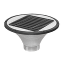 Outdoor Solar Garden Light Round 5W 5V with Ground Spike 570MM