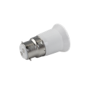 Bayonet Cap B22 (OUT) / Edison Screw E27 (IN) Converter/Adapter