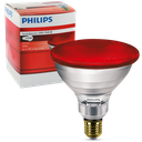 InfraRed Industrial Heat Incandescent Lamp PAR38 IR 175W 240V Red E27