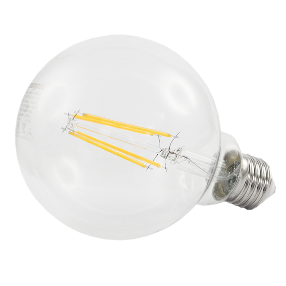 Smarter Lighting LED Filament SupValue G95 Clear 7.5W 2700K Dimmable E27