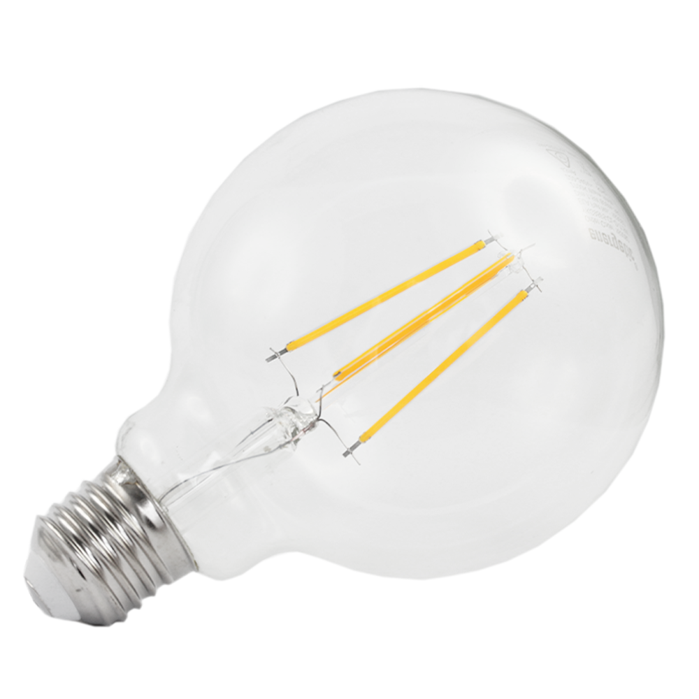 Smarter Lighting LED Filament SupValue G95 Clear 7.5W 2700K Dimmable E27