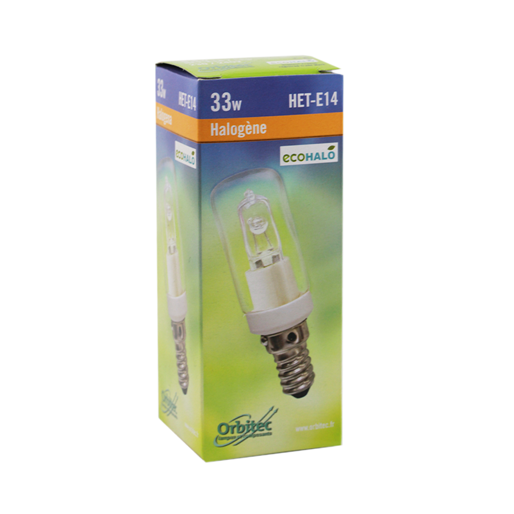 Orbitec Eco Halo JDD Halogen Lamp Clear 33W 2900K 240V E14