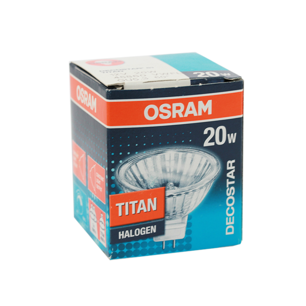 Decostar 51 Titan Halogen MR16 46860 VWFL 20W 12V 60D 3000K GU5.3