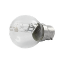 Halogen Fancy Round Lamp Clear 18W 2800K Dimmable B22