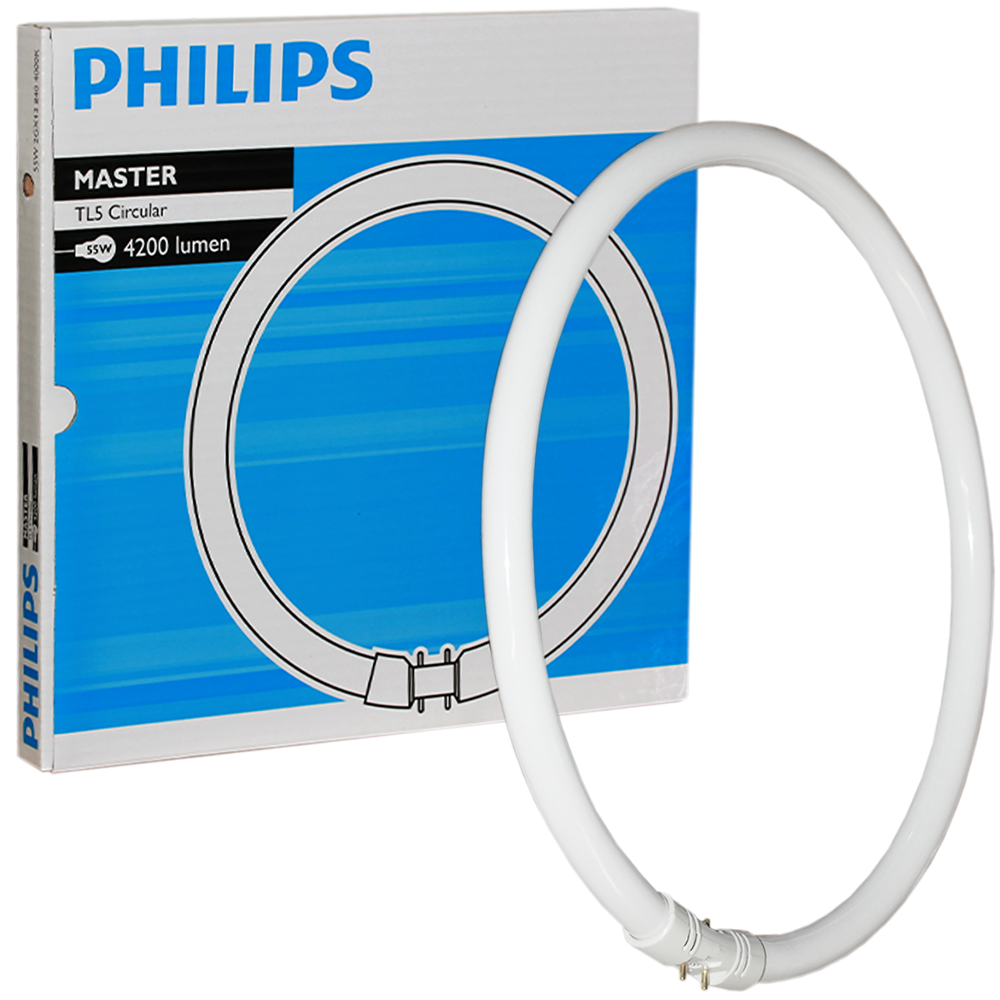 Philips Master TL5 Circular Fluorescent T5 55W 4000K 840 2GX13 4 Pins