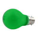 Lus LED GLS Lamp 3W Green B22 Non-Dimmable